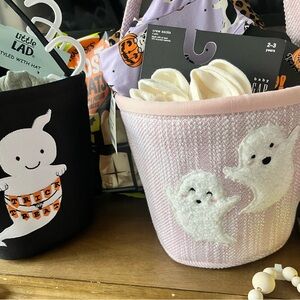 Cute Ghost Halloween Buckets
